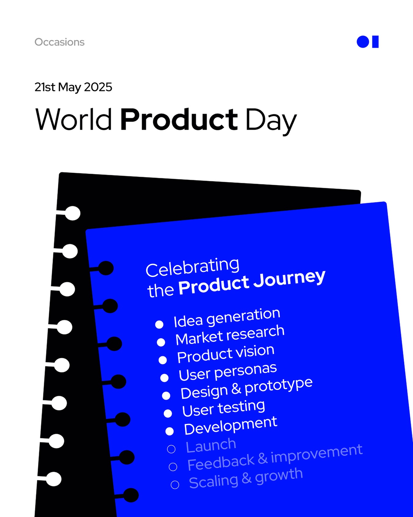 From scribbles on a whiteboard to real products in people’s hands. today we celebrate the messy, magical journey of building products.<br><br>🚀 Idea. Test. Fail. Improve. Repeat.<br><br>Happy #WorldProductDay to all the dreamers, designers, PMs, researchers, and builders out there.<br><br>You make the world better, one feature at a time.