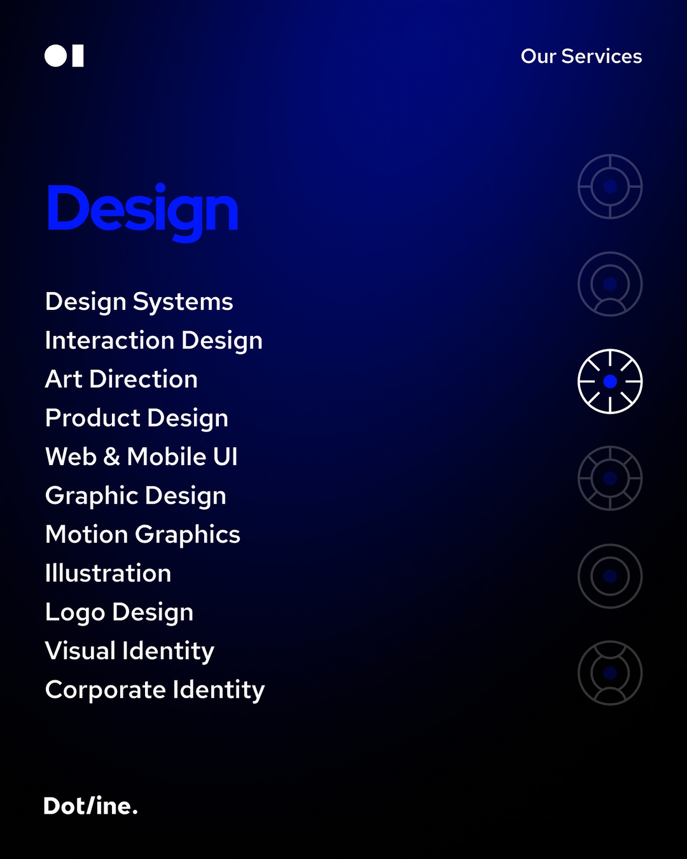 Professional design isn’t something you can overlook.<br><br>If you want your business to stand out and get noticed, you need design that’s thoughtful, creative, and impactful — exactly what we deliver.<br><br>From UX design to branding and graphics, we’re here to shape the best possible image of your brand. It’s time to take the next serious step.